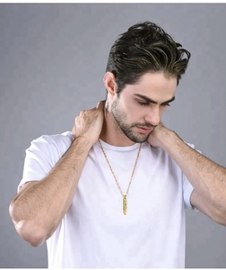 925 de plata esterlina personalizado colgante de joyería de collar de bala para hombres - Product Image 3