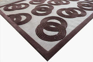 พรมขนสัตว์ติดผนังกับผนังพรมขนสัตว์ดีไซน์หรูหราทันสมัยงานแฮนด์เมดตัดตามต้องการสำหรับโรงแรมห้องรับแขกห้องนอนสวดมนต์มือ - Product Image 5