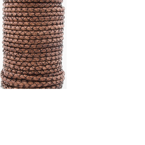 Cordones de Cuero Trenzados Hechos a Mano Ecológicos en Colores y Tamaños Personalizados para Diseñadores de Joyas y Tiendas de Cuentas - Product Image 1