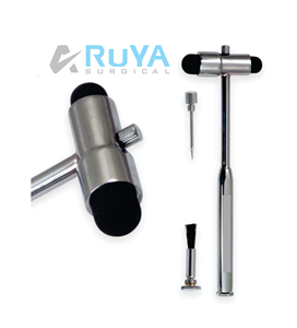 Martillos de percusión de diagnóstico ortopédico, mango de acero inoxidable alemán, instrumentos quirúrgicos médicos Buck Taylor CE - Product Image 1