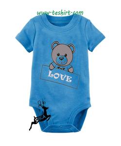 Tirupur Fabricant Été Bébé Barboteuses Unisexe Survêtement 100% Coton Biologique Combinaisons À Manches Courtes Écologique Respirant - Product Image 1