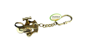 Extreme Quality, Nautical Beautiful and Designer Brass Sextant <b>Key</b> <b>Chain</b> / Antique Brass sextant <b>Key</b> <b>Chain</b> - Product Image 2