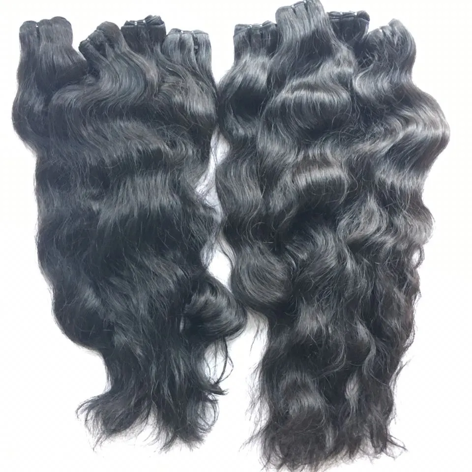 Raw Unprocessed Hair Coarse Cambodia Hair Bundle Cuticle Aligned Hair