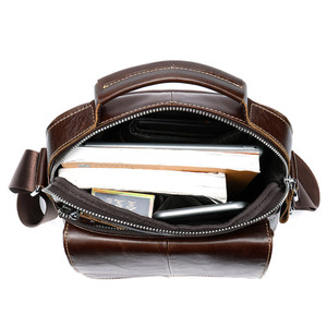 Amazon Venta caliente Moq bajo cubierta de cuero bolso de hombro bolsas para hombres 379 - Product Image 2