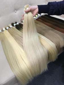 Paquetes de cabello humano Remy virgen 100%, extensión de cabello de trama de máquina doble a granel, estilos de onda Frontal de encaje, pelucas profundas rizadas trenzadas - Product Image 3