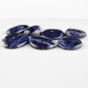อัญมณีสีฟ้า Sodalite Cabochon อัญมณีหลวม - Product Image 3