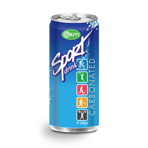 บริการ OEM เครื่องดื่มชูกำลังสำหรับเล่นกีฬา CO2 330มล. บรรจุภัณฑ์กระป๋อง - Product Image 1