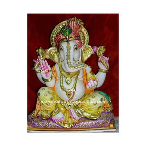 รูปปั้นหินอ่อนพระพิฆเนศ - Product Image 1