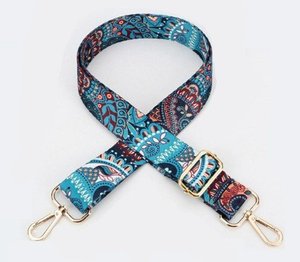 Correas de nailon de colores para bolsos, cinturón arcoíris hecho a mano, mágico - Product Image 1