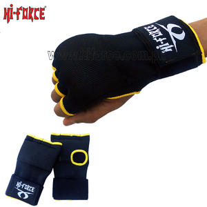 ถุงมือฝึกชกมวยแบบง่ายและรวดเร็วสำหรับนวมชกมวยศิลปะการต่อสู้แบบไทยพร้อมด้วยถุงมือด้านในบุด้วยเจลและที่พันมือทำจากผ้าฝ้าย - Product Image 2