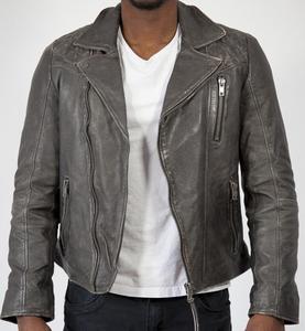 Chaqueta de carreras para hombre personalizada Road Born hecha para entusiastas de las motocicletas en cuero de motocicleta estilo inspirado en la calle - Product Image 3