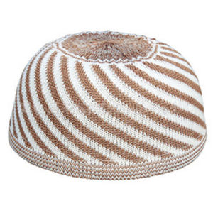Style Masjid rayé en coton Masque Chapeaux et casquettes élégants - Product Image 1