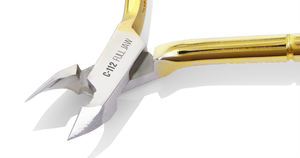 NGHIA Ensemble complet de manucure pédicure en acier dur C-112 plaqué or de haute qualité, excellente exportation, pince à cuticules, articulation des genoux - Product Image 2