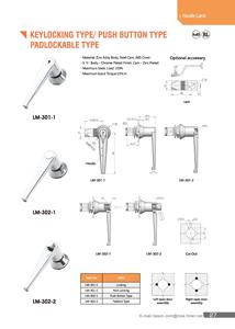 Boîte de distribution extérieure pour tableau électrique LM-307, application en forme de L, panneau électrique, serrure de porte - Product Image 3