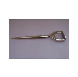 Venta al por mayor de abrecartas creativo de metal plateado antiguo fácil de llevar, abrecartas de sobre clásico barato para uso en el hogar y la Oficina - Product Image 1