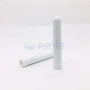 Botella de plástico PET de 24mm, 29g, color blanco lechoso, preforma de cuello de 24mm, personalizada - Product Image 1