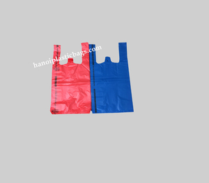 cheap price t-shirt shopping bags made in Vietnam - Product Image 2