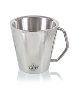 Tasse à café conique à Double paroi en acier inoxydable, fabricant indien, meilleure qualité, coréen, noir - Product Image 1