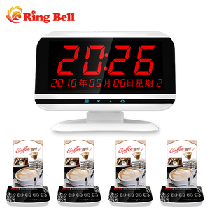 Không dây Nút Gọi Bồi Bàn Hệ Thống Cafe Dịch Vụ Phân Trang Đẩy Nút Gọi - Product Image 5