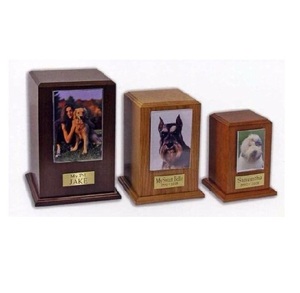 Fabrication urne de crémation en bois de haute qualité la plus vendue pour les urnes commémoratives pour animaux de compagnie pour les urnes de crémation tendance pour chiens - Product Image 6