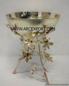 Nouveau Bol de Service de Luxe au Design Moderne avec Décoration en Feuille d'Or Bol Fantaisie à Vendre Vaisselle Table Décorative - Product Image 1
