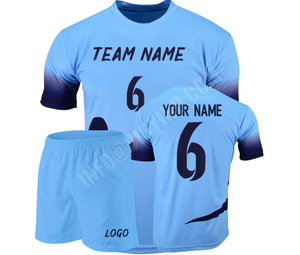 High Quality Manufacture Custom New Design Team Sport <b>Club</b> Sublimation Soccer Jersey Soccer Uniform Set - Product Image 1