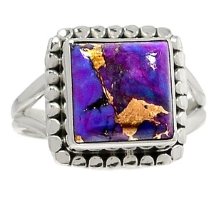 Elegante anillo de piedras preciosas de cacoxenita 925 anillo de plata de lujo personalizado piedra preciosa ajustable bisel ajuste cojín corte - Product Image 1