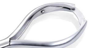 Nghia Export N-01 Pince à cuticules professionnelle en acier inoxydable plaqué gris avec poignée à verrouillage, ensemble de manucure et pédicure de haute qualité - Product Image 3