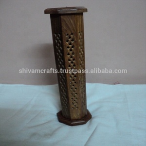 mango Wood <b>Incense</b> Burners Tower Model Carved Wood <b>Incense</b> <b>Sticks</b> <b>Holders</b> <b>Incense</b> <b>Sticks</b> Burners Ash Catchers Wholesale - Product Image 1
