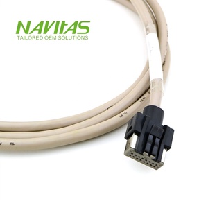 Ensamblaje de cable automotriz OEM de 16 pines con conector equivalente a Hirose - Product Image 6