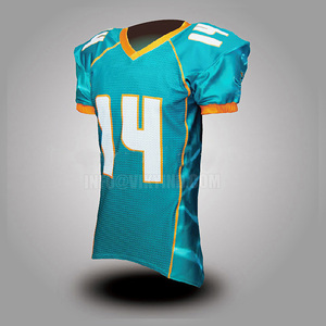 Uniformes de fútbol de América, calidad, nuevo diseño, camiseta de fútbol personalizada para equipos deportivos populares americanos - Product Image 3