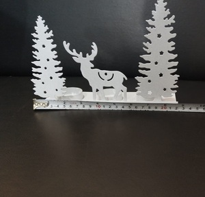 Venta caliente nuevo diseño de árbol de Navidad de metal vela titular - Product Image 3