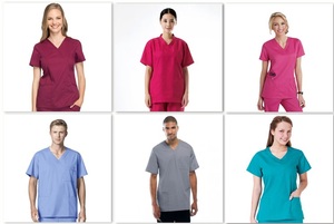 Abrigo de enfermería blanco unisex, abrigo de médico para uso hospitalario, uniformes cómodos y elegantes - Product Image 2