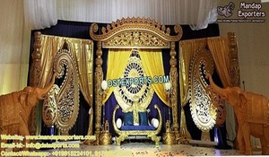 Encantador Delizio pilares recepción etapa boda gran decorativo escenario boda recepción impresionante mira etapa - Product Image 3