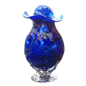 Urna de latón para adultos azul claro de alta calidad para cremación funeraria diseño americano cenizas jarrón conmemorativo al por mayor - Product Image 5