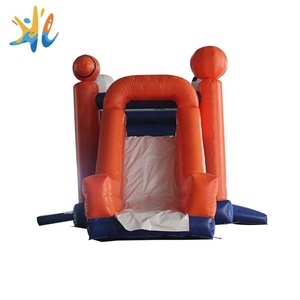 Precio de fábrica casa saltando de fútbol inflable de diapositivas combo - Product Image 2