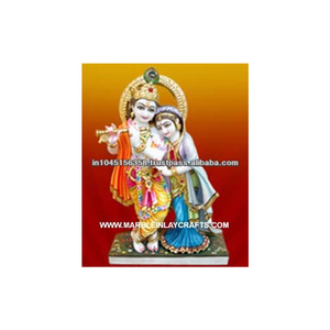 Marble Radha Krishna Moorti - Product Image 1