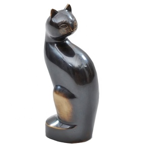 Urna de metal para gatos, urna de cremación para mascotas, urna de bronce para gatos, urna de cremación de latón para mascotas, urna de cremación de peltre para gatos, urna de bronce para mascotas - Product Image 1