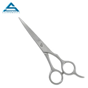 Vente en gros de ciseaux de salon à lame incurvée de conception personnalisée de haute qualité pour salon de beauté ciseaux à effiler les cheveux en acier inoxydable - Product Image 6