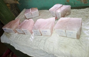 אבן bookend טבעי עלה קוורץ קריסטל bookend - Product Image 4