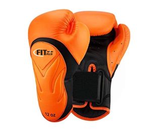 Guantes de boxeo de cuero PU con logotipo personalizado de alta calidad para hombres 100% cuero nuevo diseño - Product Image 1