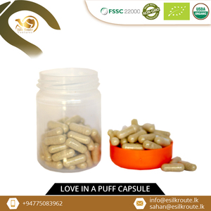 Cápsulas Orgánicas Welpenela, Suplementos Herbales Naturales, Amor en un Globo de Vino - Product Image 2