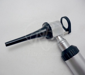 Otoscopio Veterinario Convencional con Construcción de Latón Cromado y Plástico con Acabado Satinado - Product Image 2