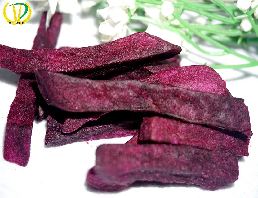 Best quality DRIED PURPLE SWEET POTATO of Vietnam