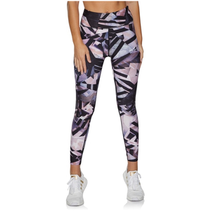 Pantalons de yoga imprimés Squad sans couture pour femmes Pantalons de sport d'exercice minces Leggings de fitness tricotés pour la course à pied - Product Image 1