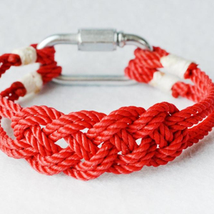 Bracelet en corde tendance et élégant, magnifique bracelet à nœuds en corde - Product Image 1