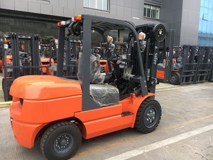 Más Seguro 3.5ton carretilla elevadora diesel <span class=keywords><strong>toyota</strong></span> asiento dúplex de 3 metros mástil para venta - Product Image 3