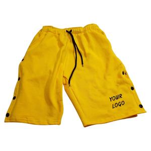 Pantalones Cortos Deportivos con Botones Laterales para Hombre, Shorts Deportivos con Logotipo Personalizado, Novedad - Product Image 1