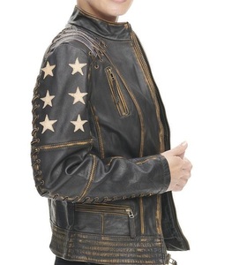 Custom Logo Genuine Leather <b>Jacket</b> Women <b>Suede</b> Bomber Wholesale Fashion Lightweight Streetwear Outerwear Soft Leather Wear - Product Image 2