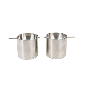 ที่เขี่ยบุหรี่อลูมิเนียมโบราณแฟนซีที่เขี่ยบุหรี่เคลือบสีทองแดงทรงสี่เหลี่ยมทำด้วยมือผู้จำหน่าย - Product Image 2